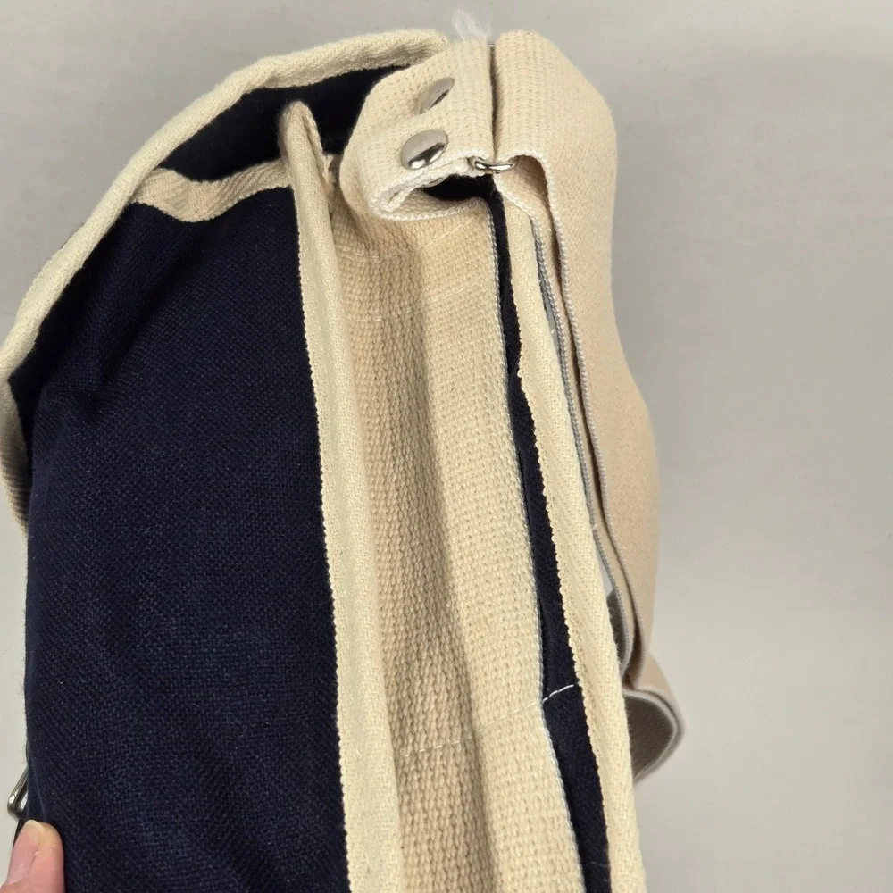 Vintage Nikon Made in Japan Blue Canvas Camera Accessory Bag New Unused